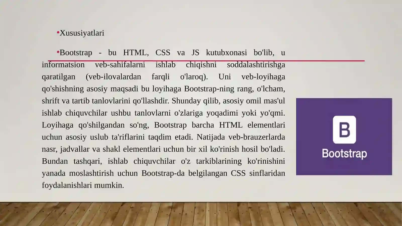 ppt bootstrap 4
