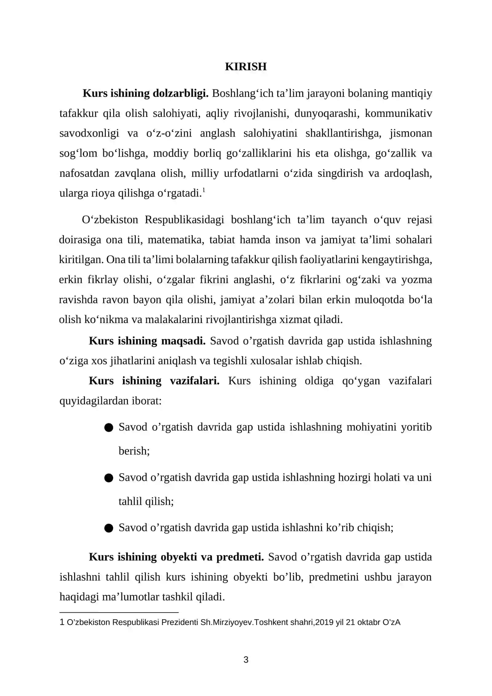SAVOD O’RGATISH DAVRIDA GAP USTIDA ISHLASH KURS ISHI 2026 YIL 4