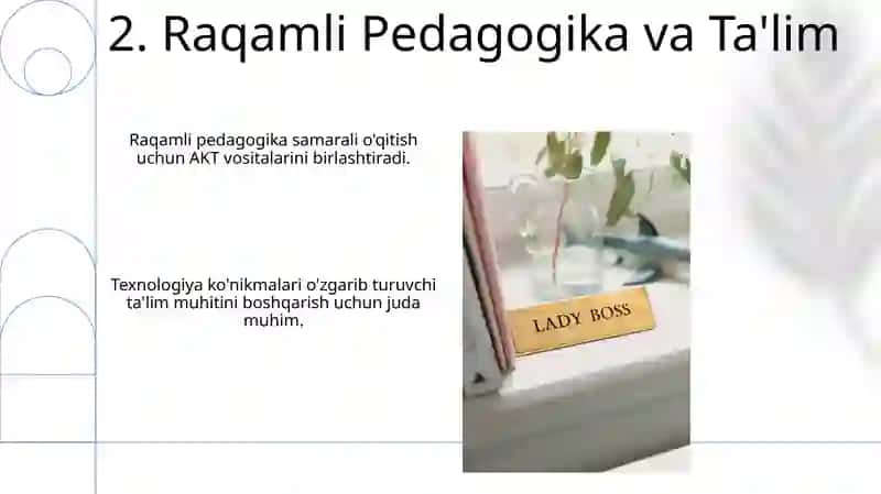 Bo'lajak tarbiya fani o'qituvchisi faoliyatida axborot kommunikatsiya vositalarining o'rni 4