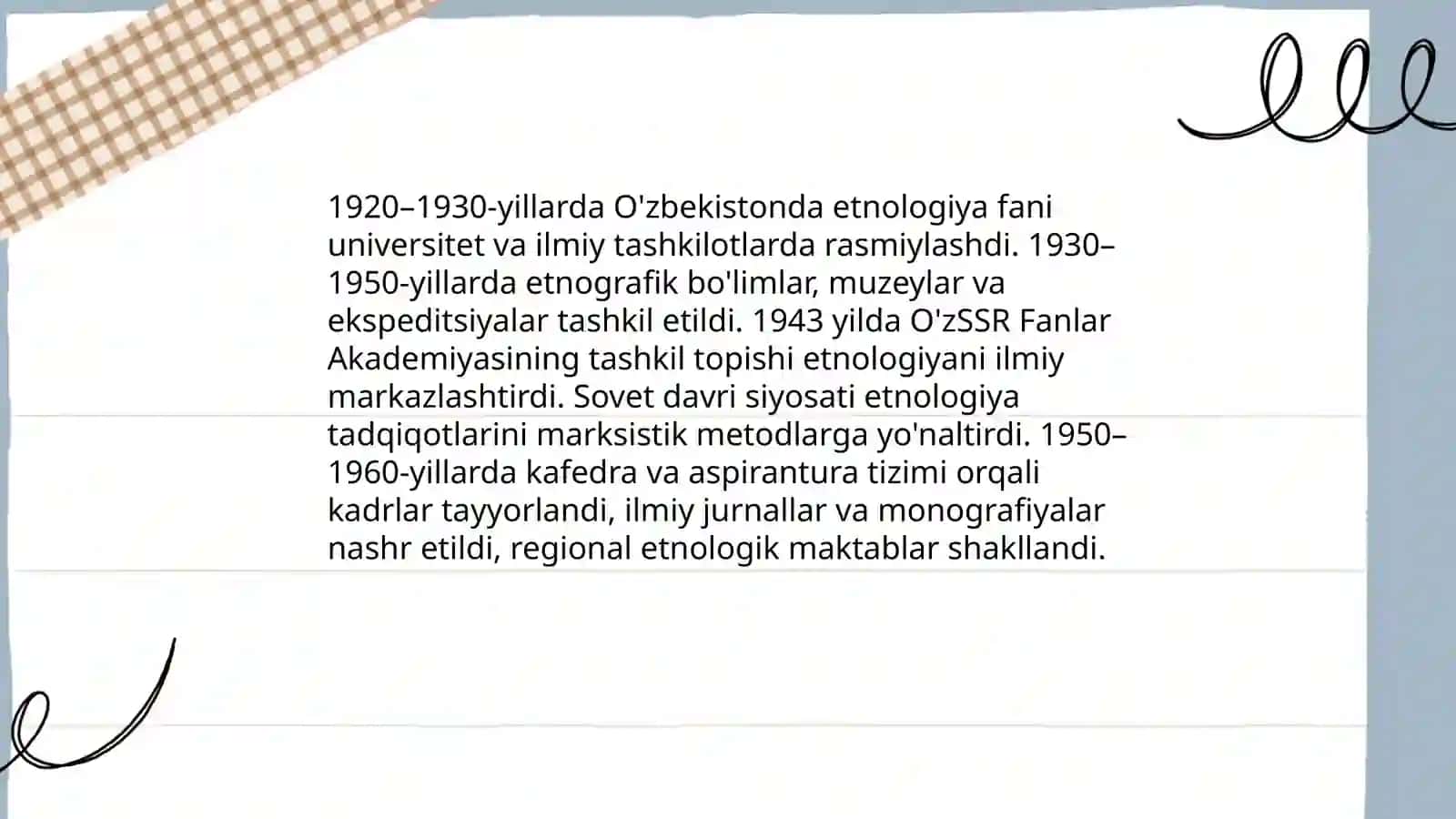 O'zbekistonda etnologiya fani maktablarining shakllanishi 4