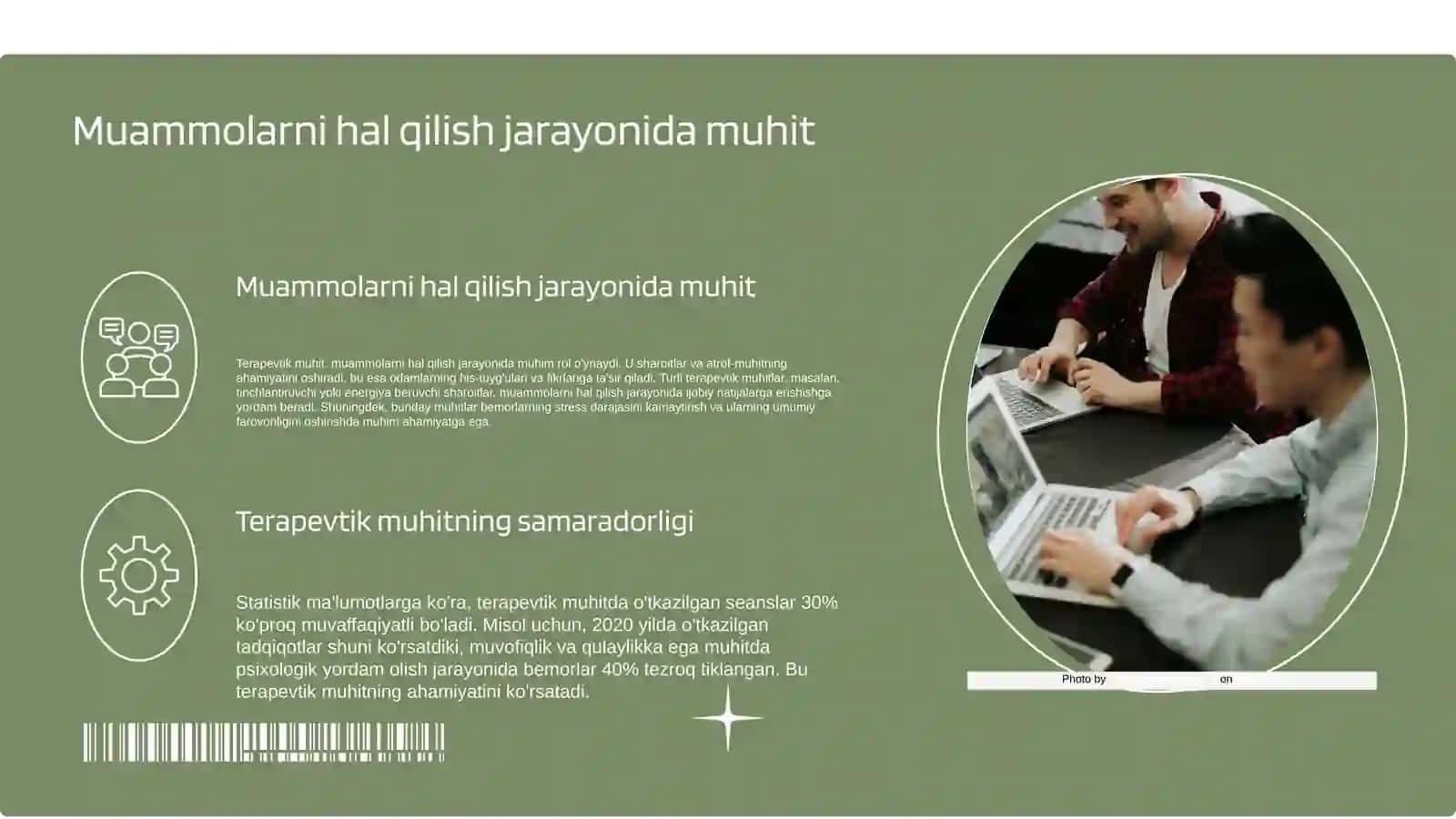 Terapevtik muhitni yaratish 4