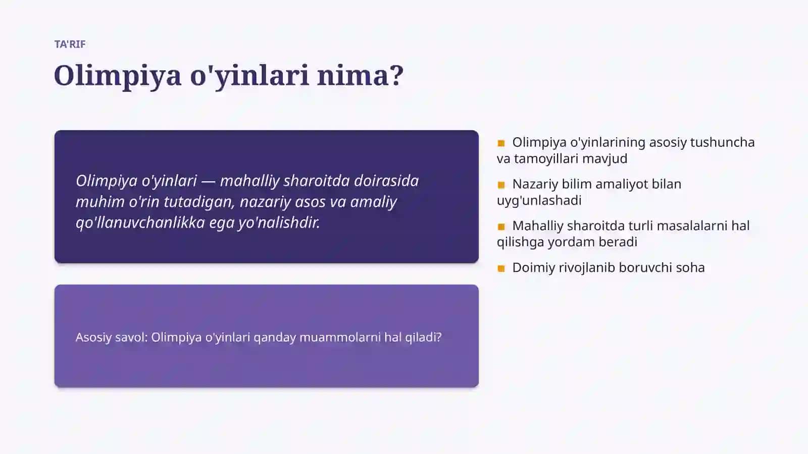 Olimpiya o'yinlari 4