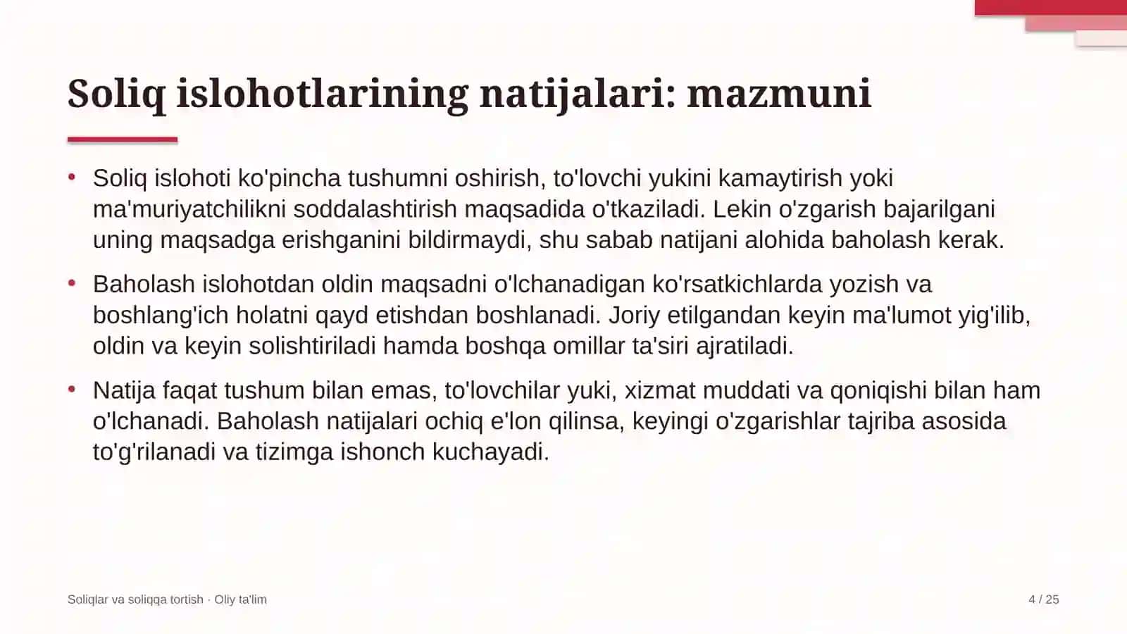 Internet-nashrlarda soliq islohotlarining natijalari 4