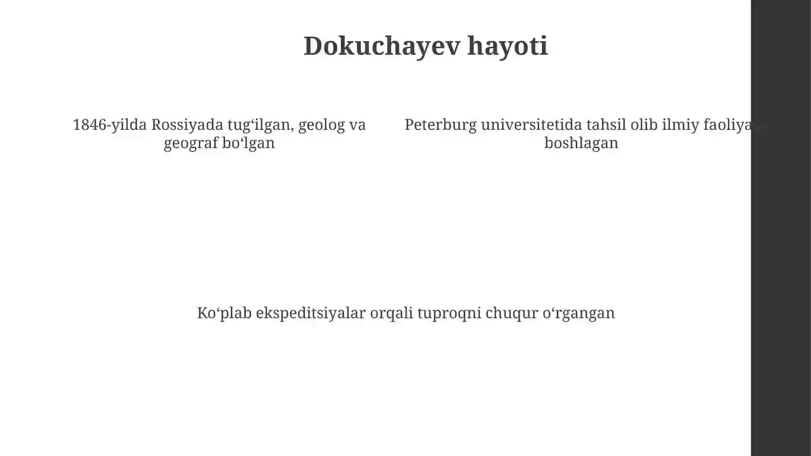 Tuproqshunoslikdadokchuyaevnihissasi 4
