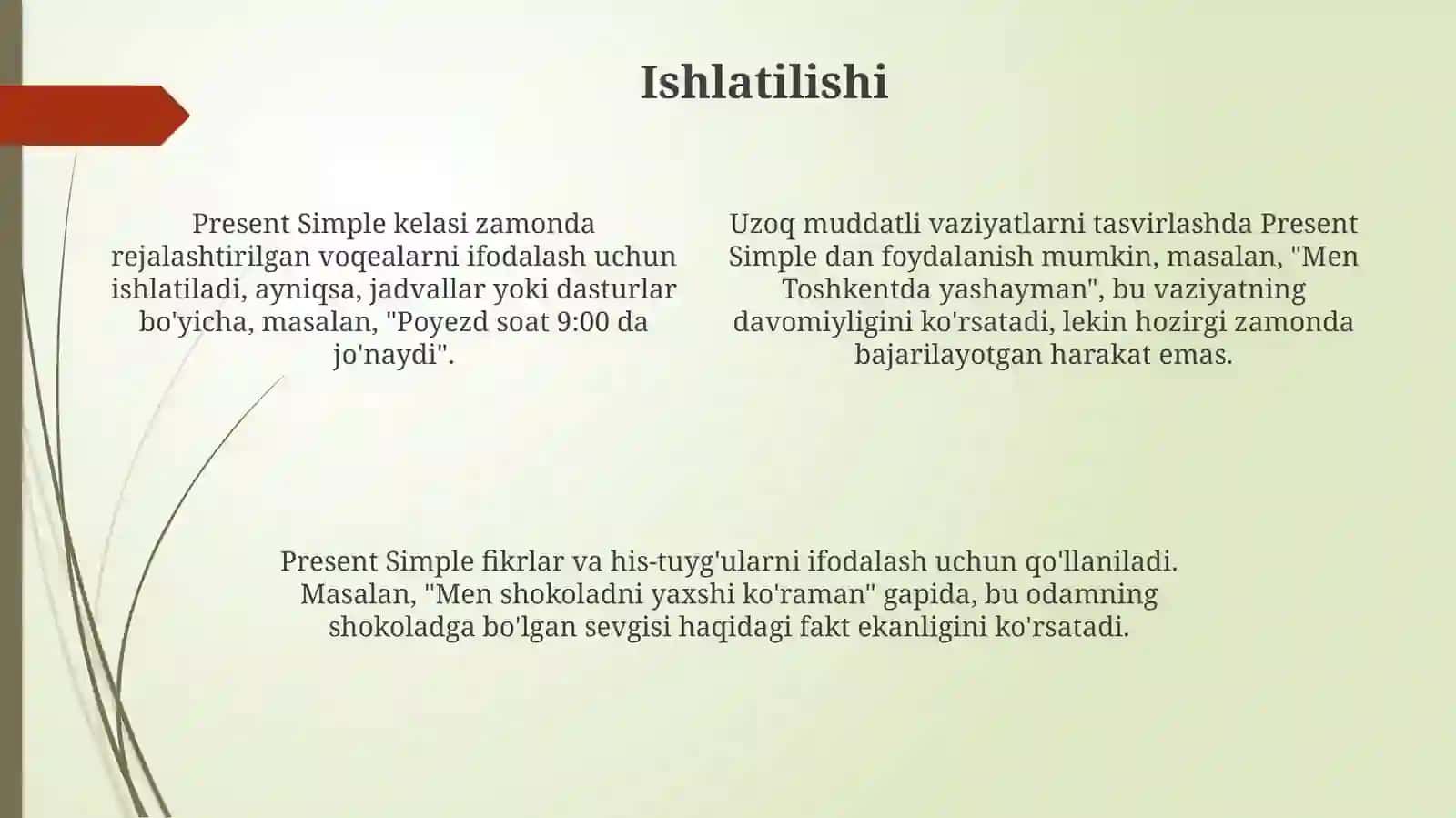 Present Simple 4