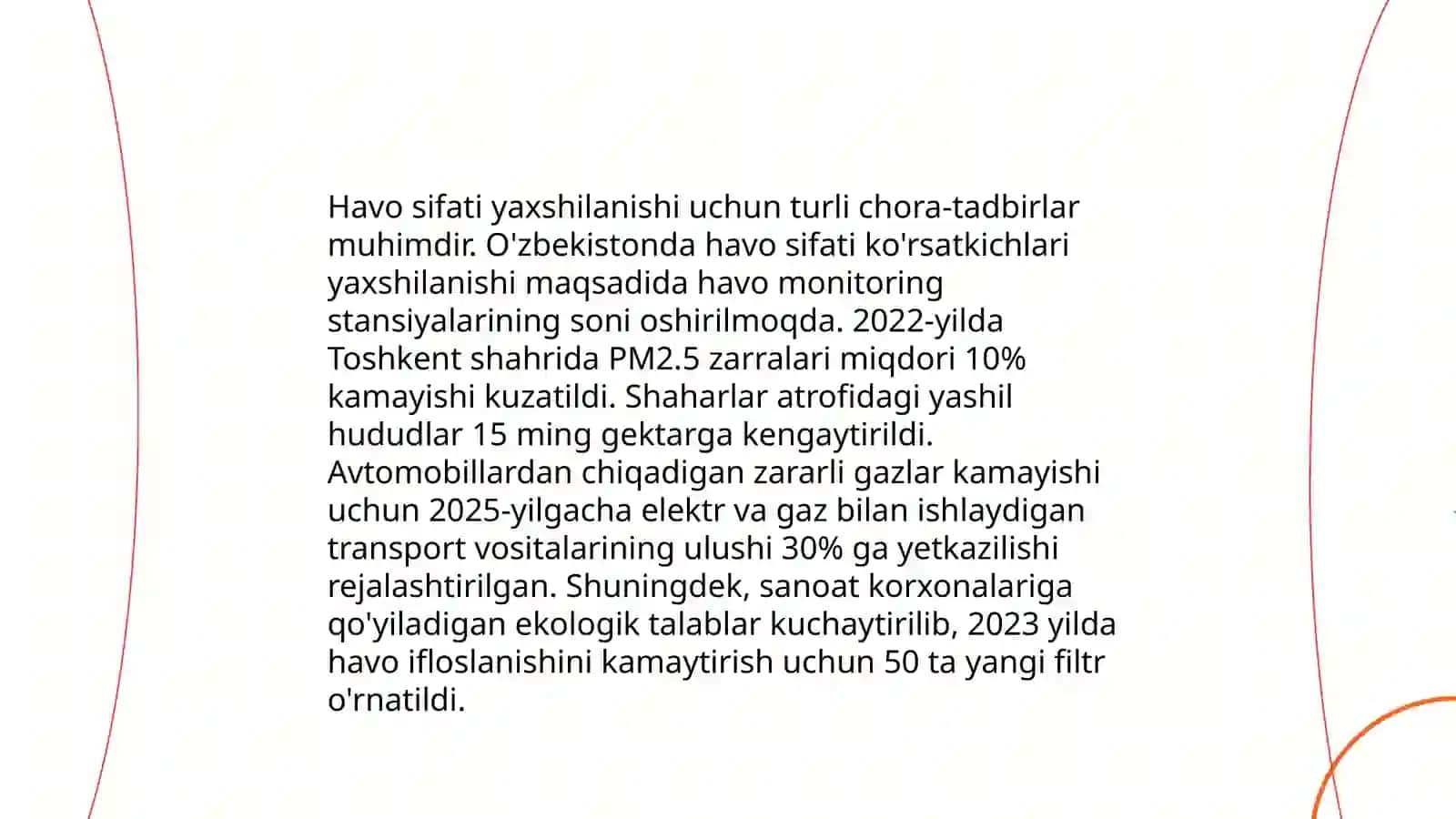 Atrof-muhitning yaxshilanishi 4