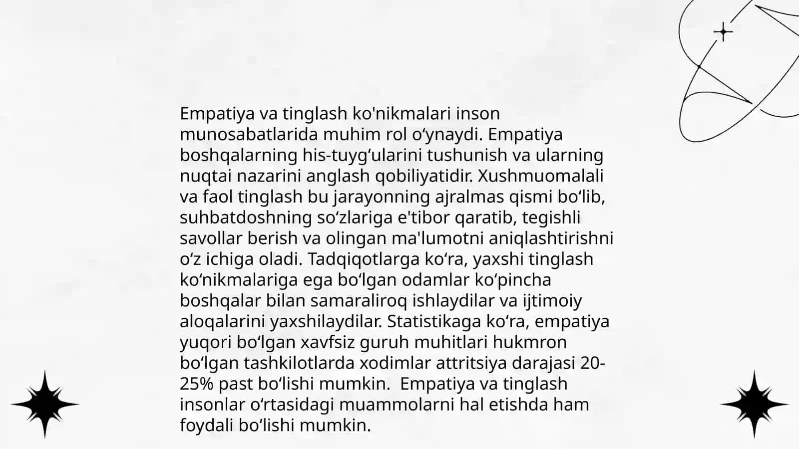Psixologik yordam vaqtida asosiy konsepsiya 4