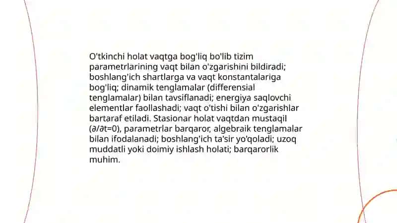O'tkinchi jarayonlar haqida umumiy tushuncha 4