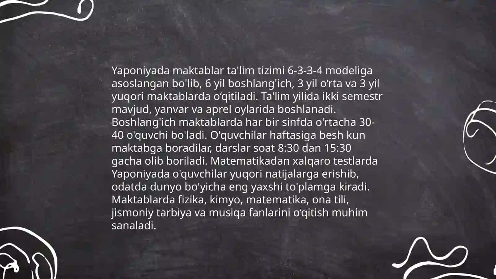 Yaponiyada ta'lim 4