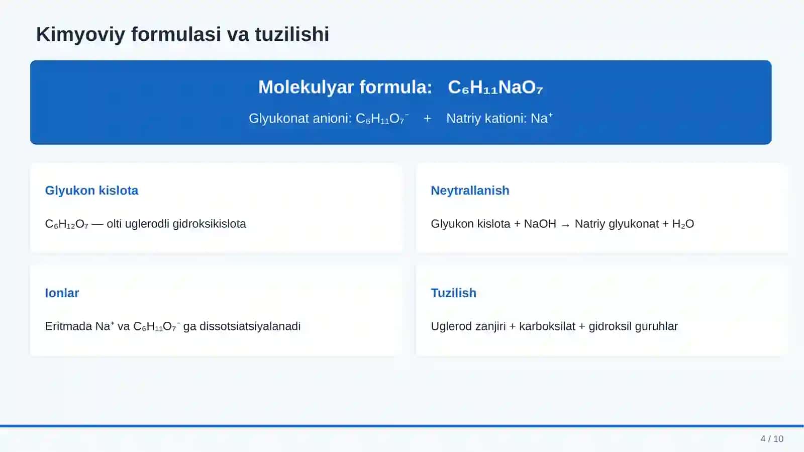 NATRIY GLYUKONAT 4