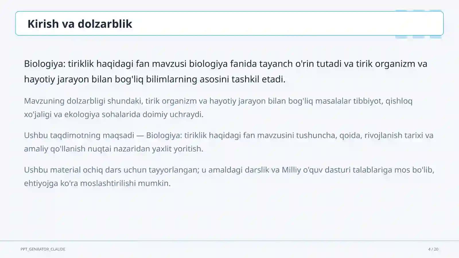 Biologiya: tiriklik haqidagi fan (5-sinf) 4