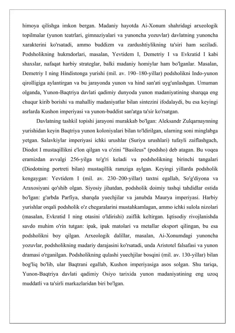 Yunon-Baqtriya davlatining ma’muriy idoralari 4
