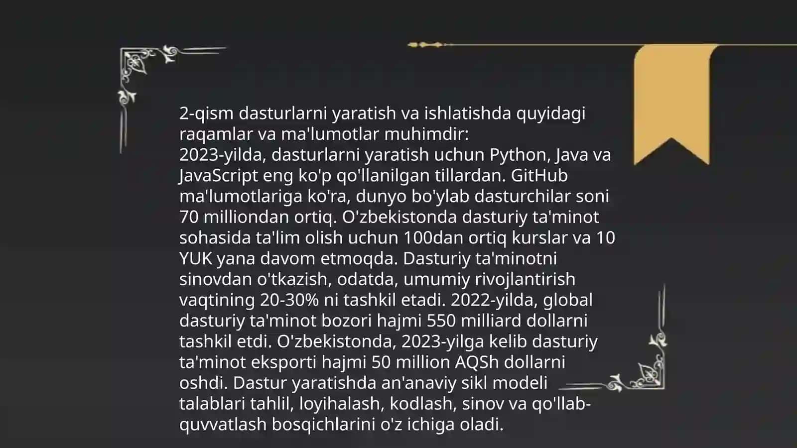 Qism dasturlar 4