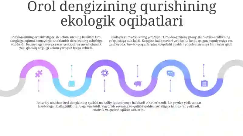 Orol Dengizining Qurishi Muammosi 4