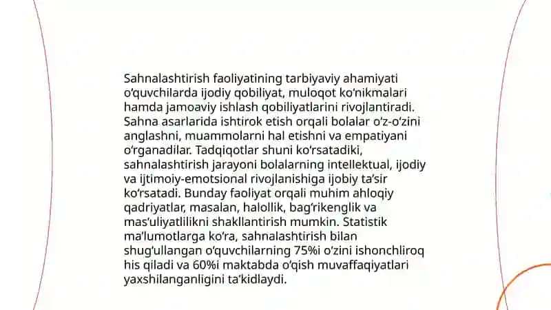 Sahnalashtirish faoliyati vositasida bolalarda ijodiy qobiliyatlarni rivojlantirish 4