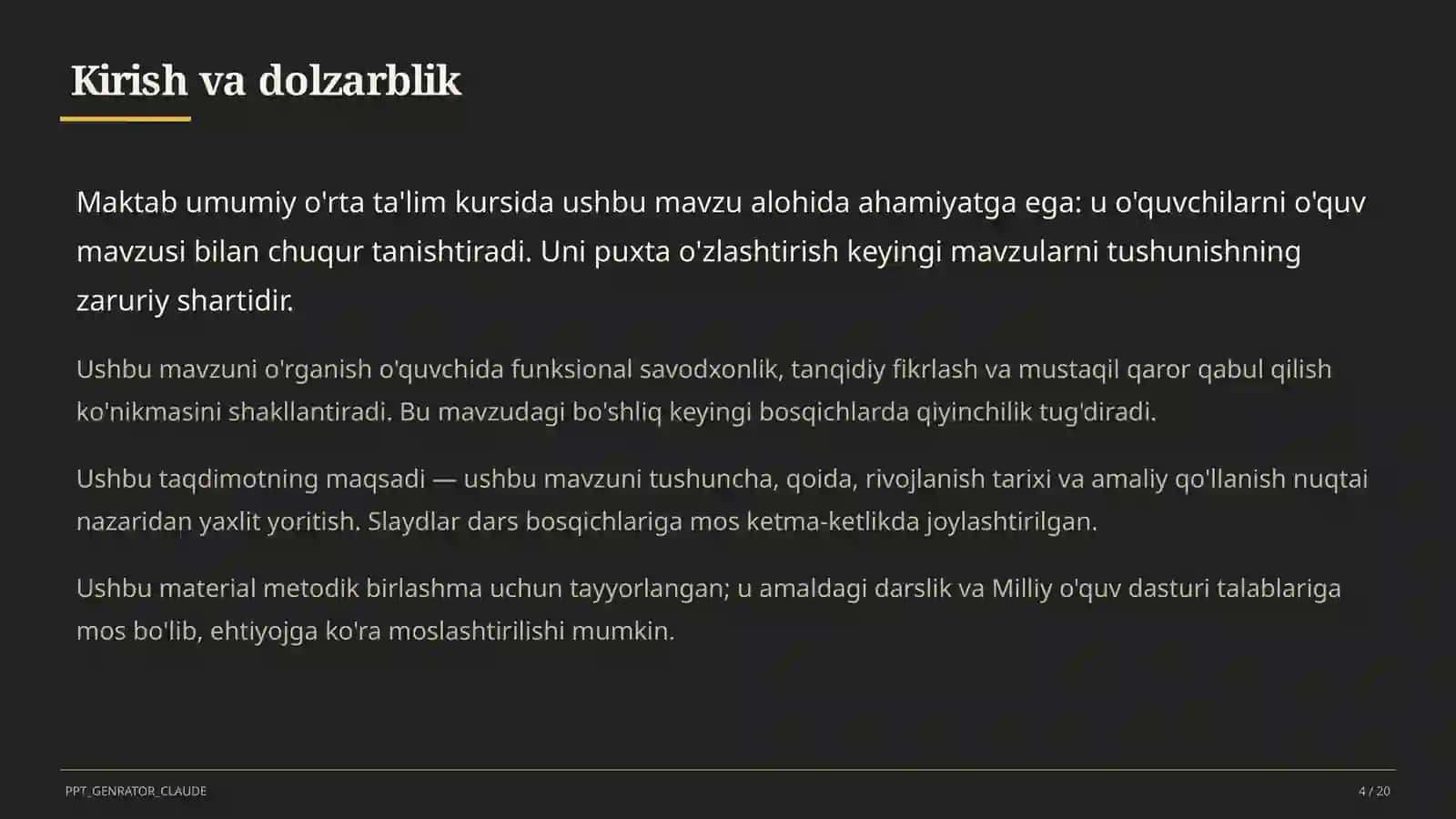 Inklyuziv ta'lim: alohida ehtiyojli o'quvchilar bilan ishlash usullari 4