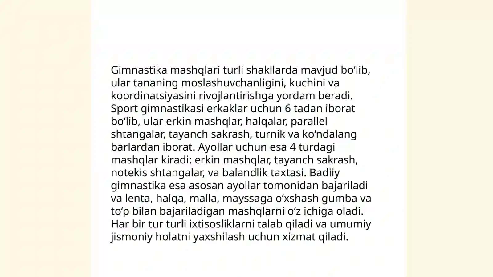 MTTda ertalabki gimnastikani musiqa jo'rligida tashkil etish 4