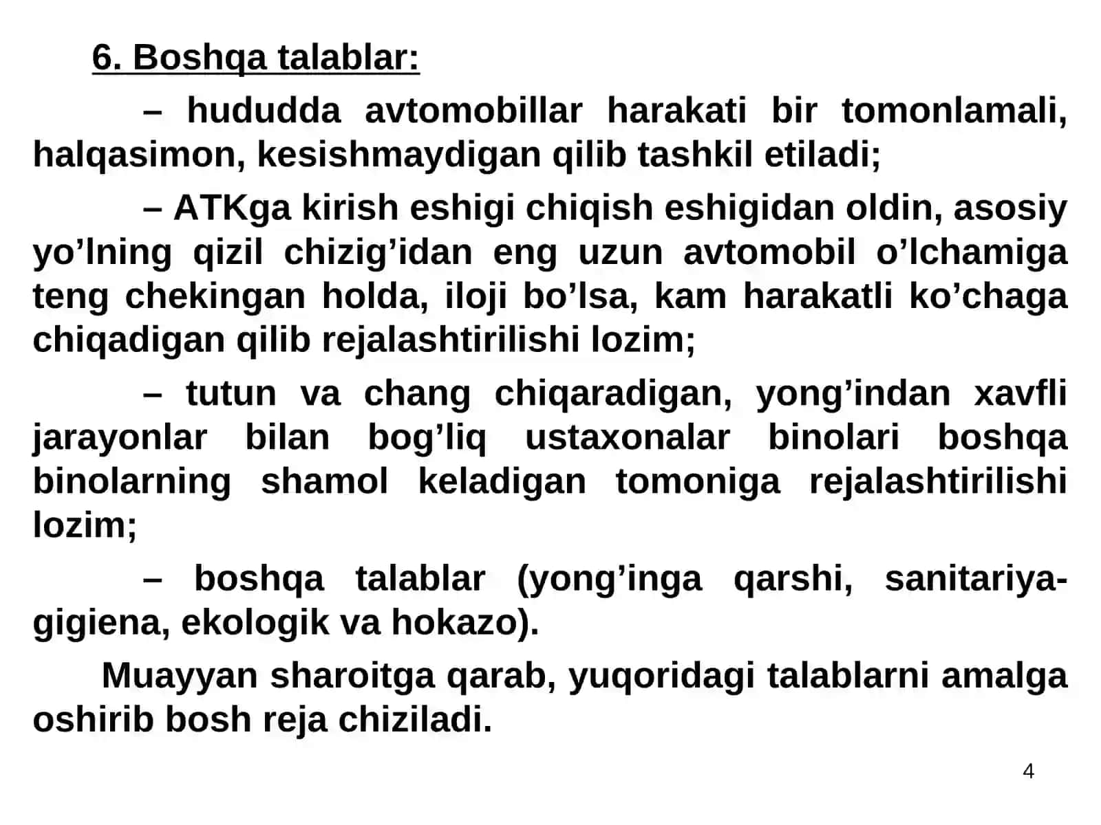8-mavzu Avtotransport korxonalarini rejalashtirish 4