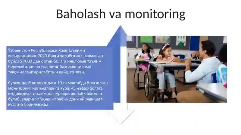 Inklyuziv ta'lim ehtiyojlariga ega bolalarni inklyuziv ta'limda o'qitish 4