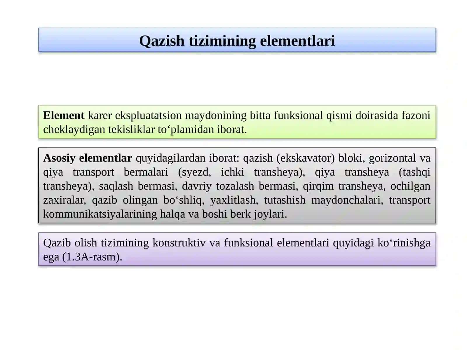 Qazish tizimlari elementlari va ularning parametrlari 4