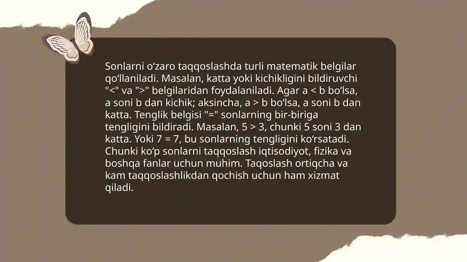 Tenglama tushunchasi 4
