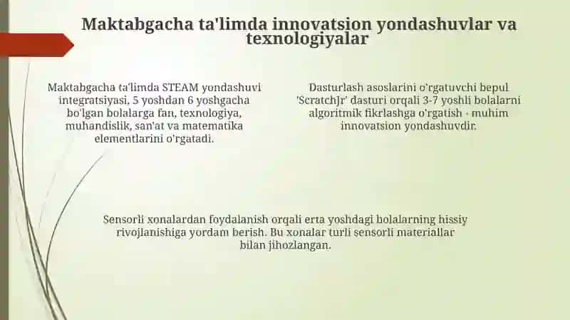 Innovatsion faoliyatning ahamiyati va mohiyati 4