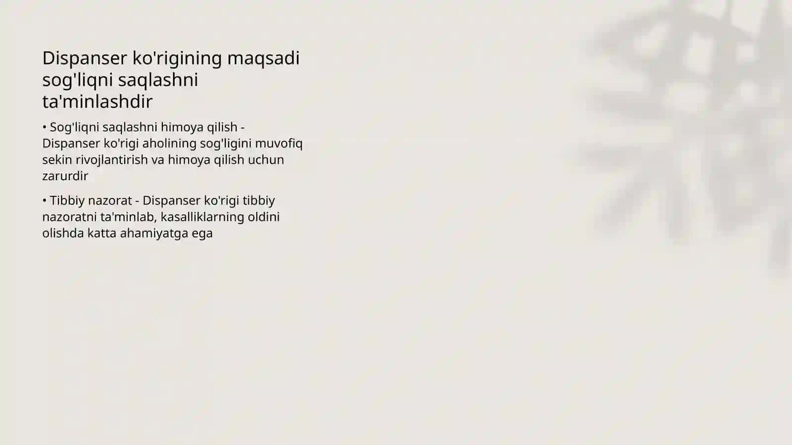 Dispanser ko'rigi 4