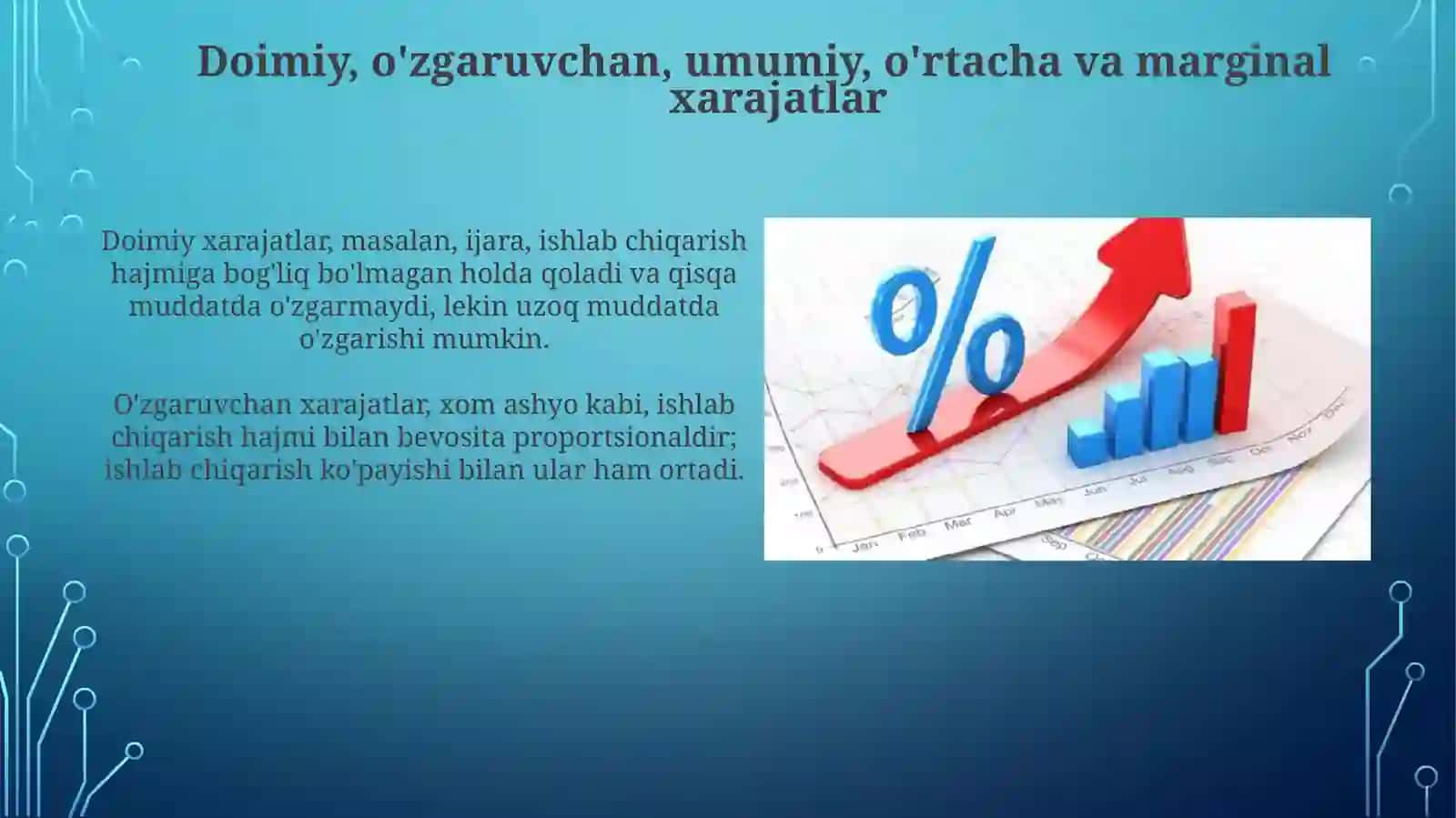 Ishlab Chiqarish Xarajatlari va Tannarxni Hisoblash 4