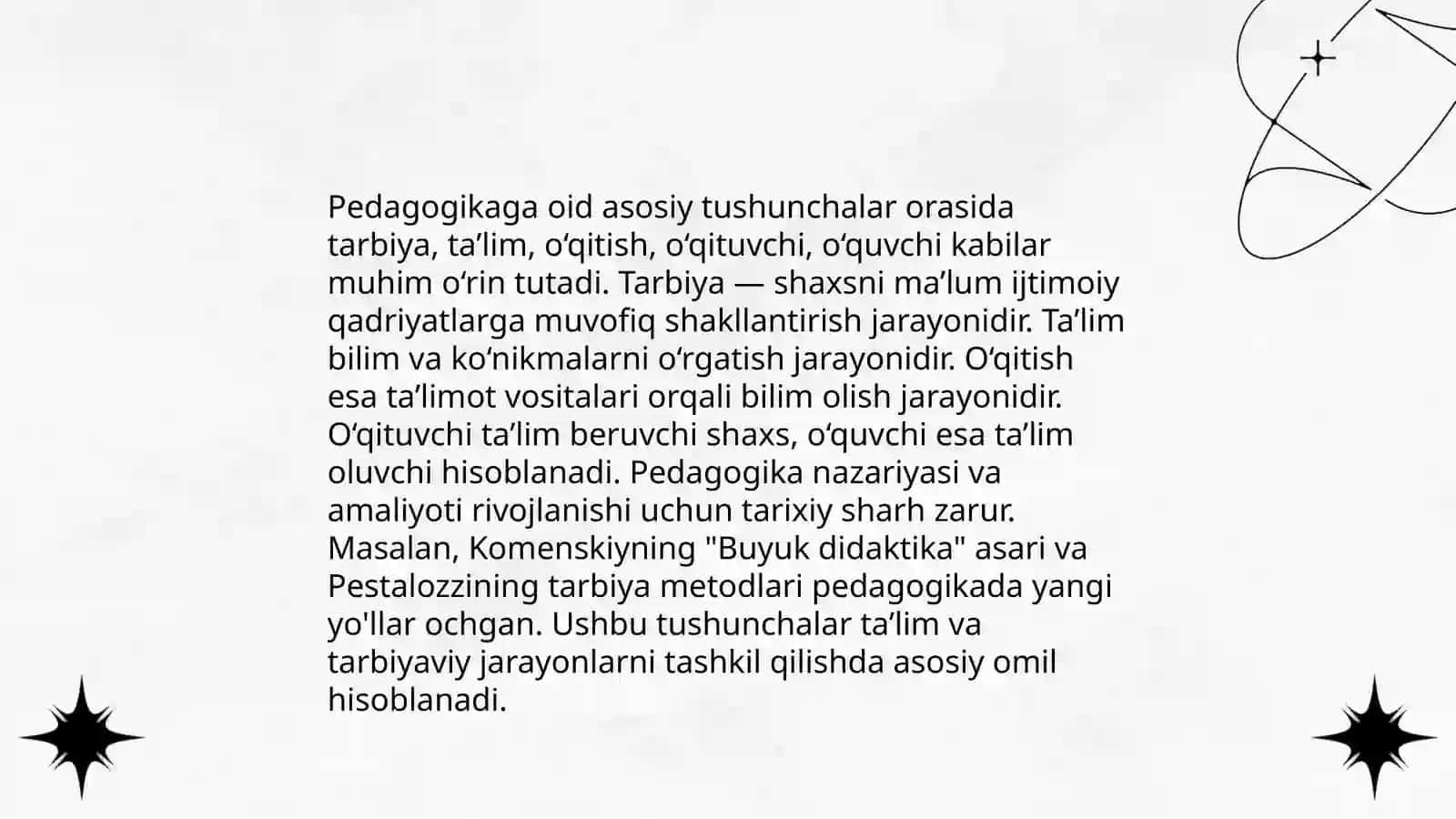 Pedagogika fani va uning maqsad va vazifalari 4