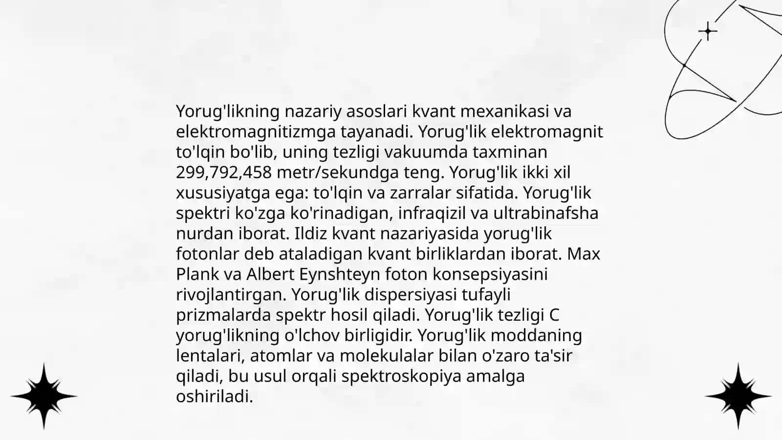 Yorug'likning to'lqin xususiyatlari 4