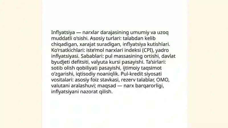 OʻZBEKISTON Respublikasi Iqtisodiyoti Mustafoqulov Akbarali 4