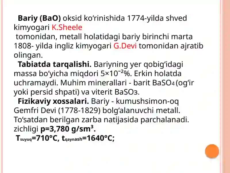 Barit maʼdanlarini boyitish 4