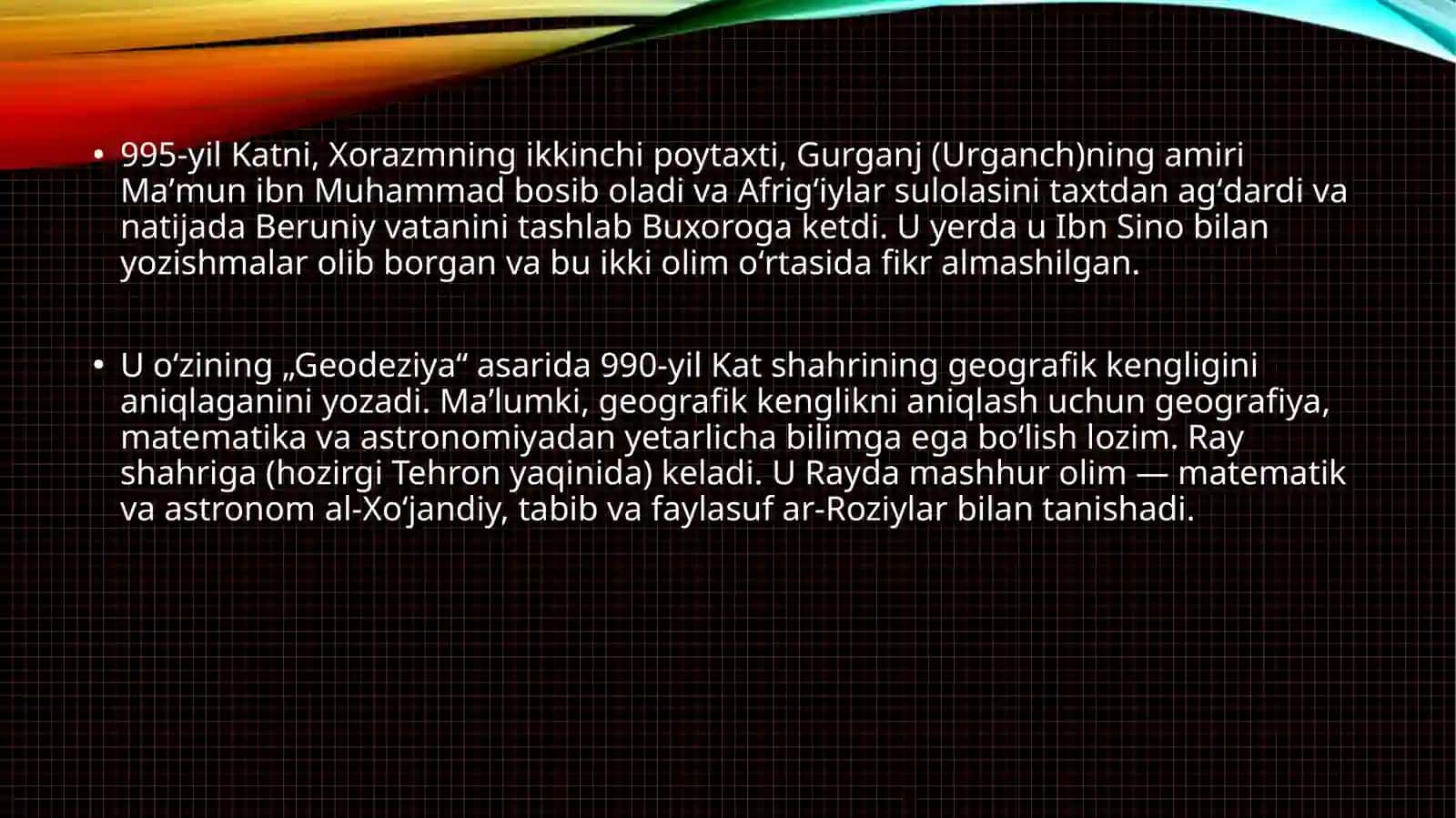 Abu Rayhon Beruniy 4