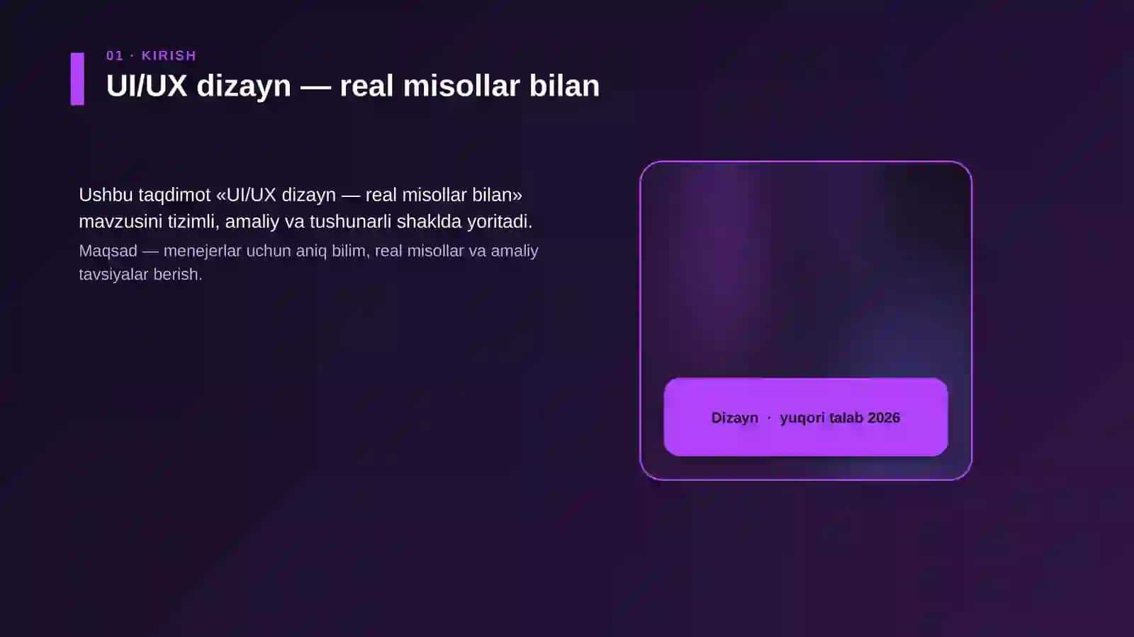 UI/UX dizayn — real misollar bilan 4
