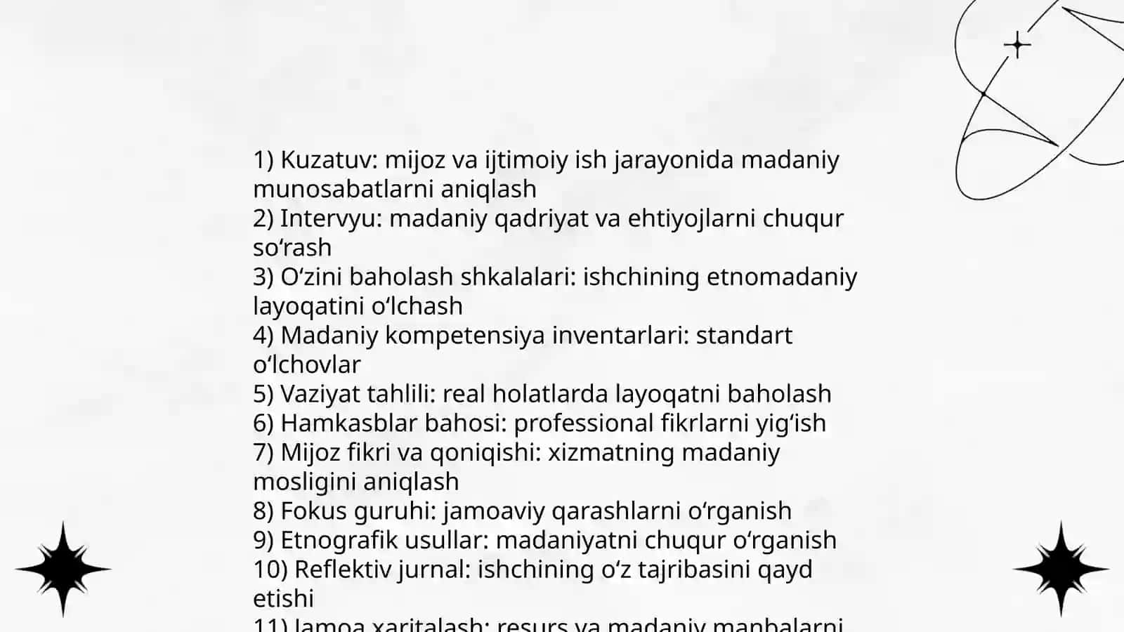 Ijtimoiy ish amaliyotda etnomadaniy layoqat: nazariy asoslar va tushunchalar 4