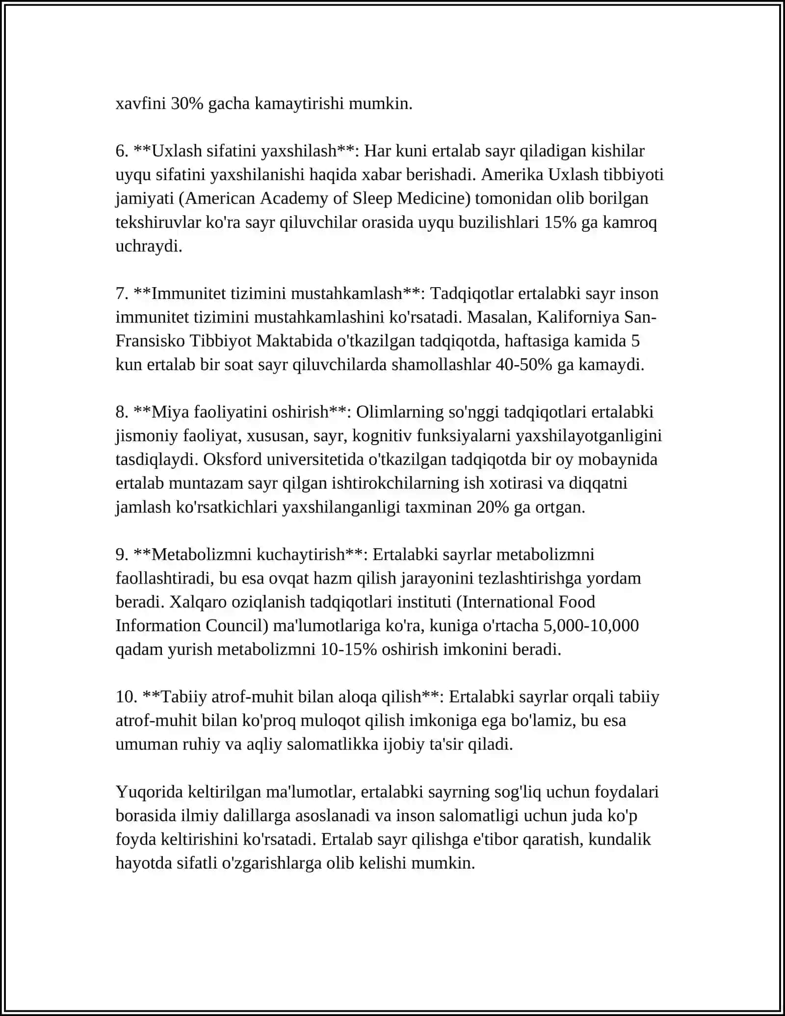 SLAYD ERTALABKI VA KECHKI SAYR SUXBATI 4