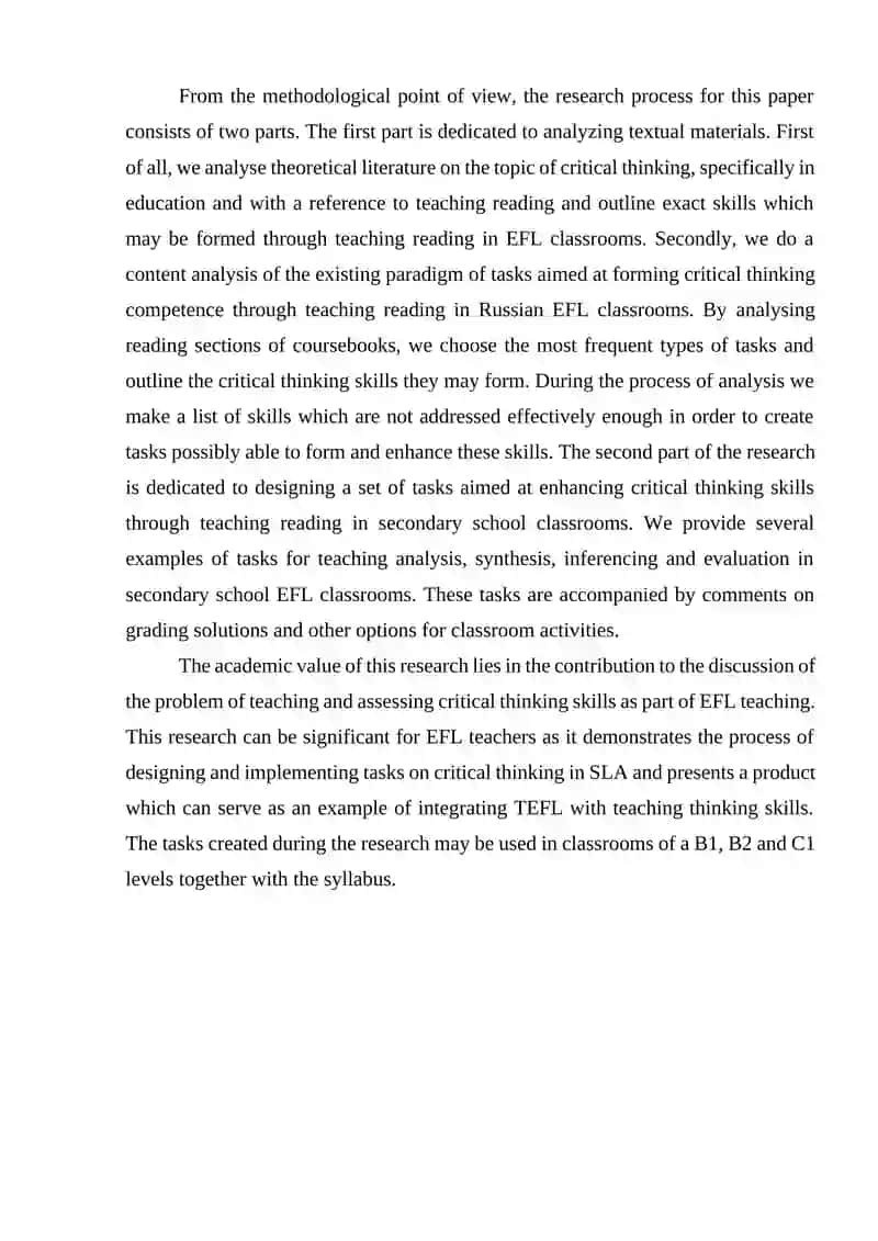Analysis of Factors that Promote Critical Reading by EFL Learners 4