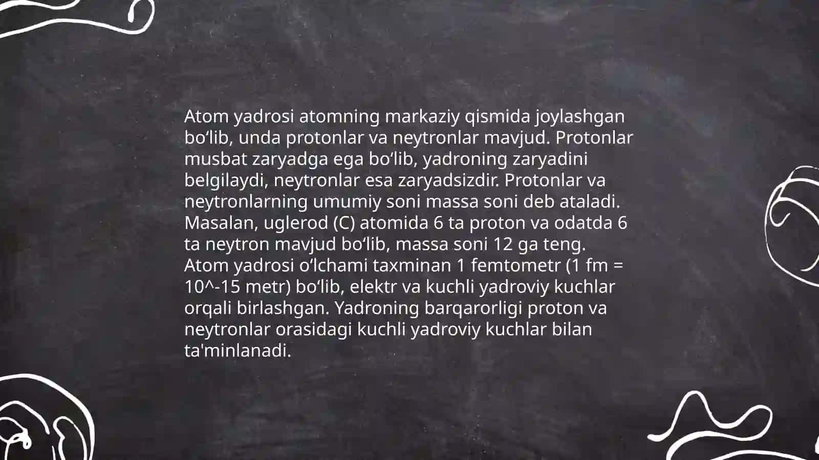 Atomning tuzilishi 4