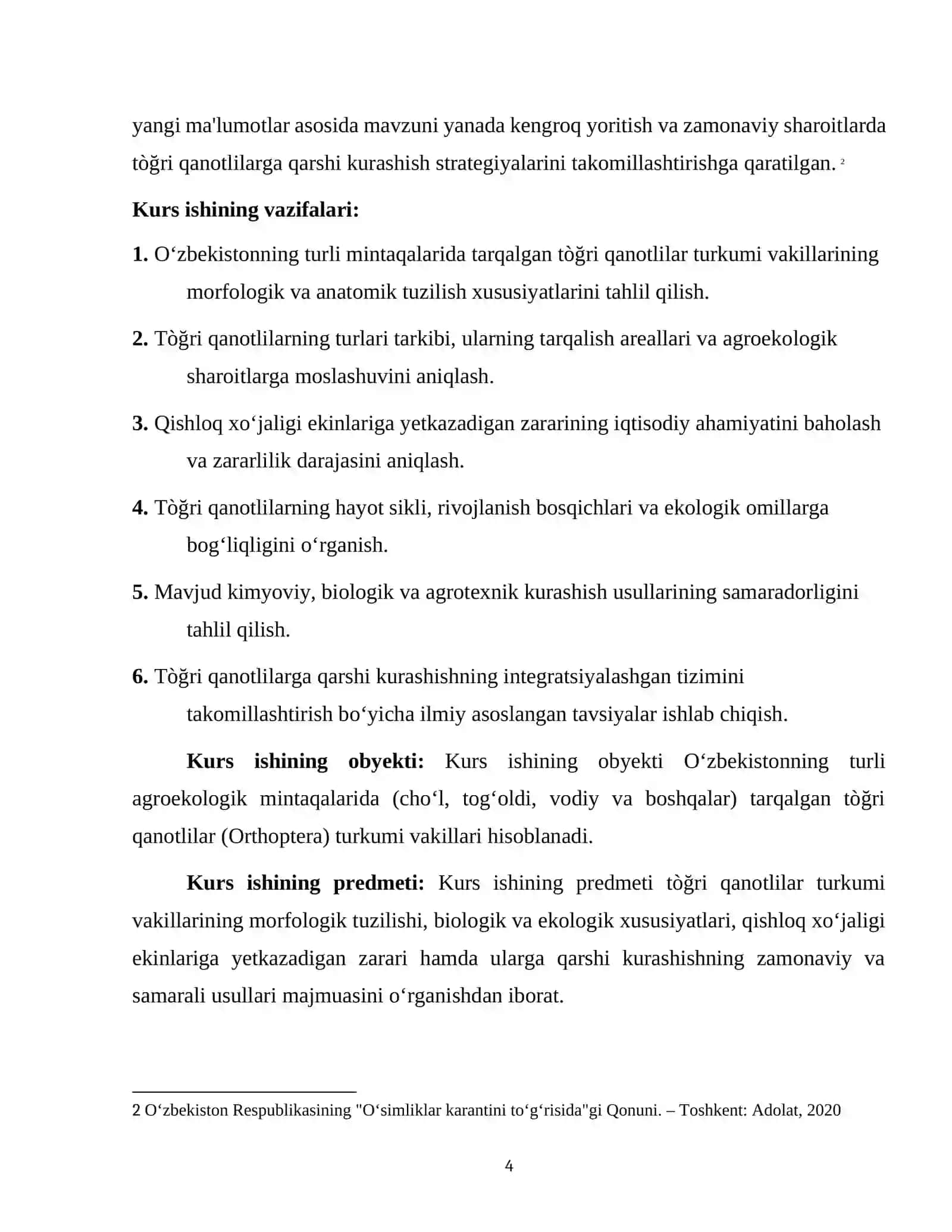 TÓĞRI QANOTLILAR TURKUMI 4