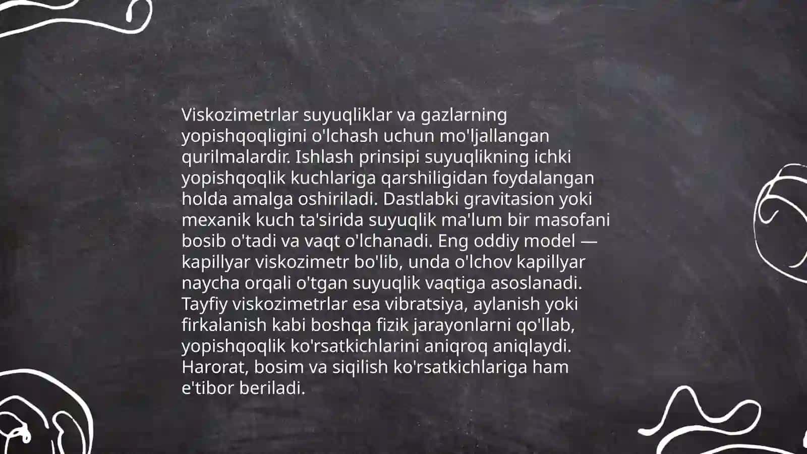Viskazometrda ishlash 4