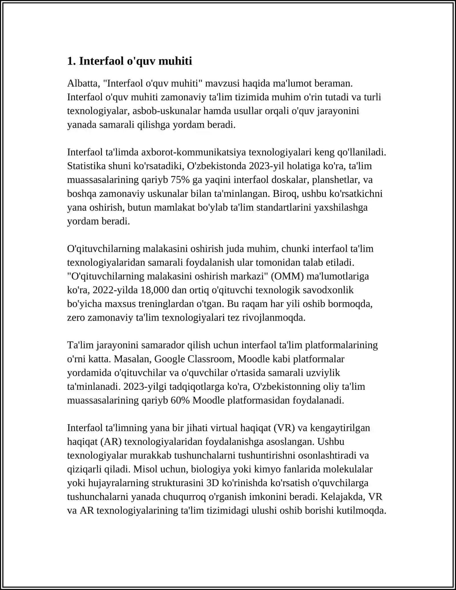 O‘QITISHNING INTERFAOL MODELI 4