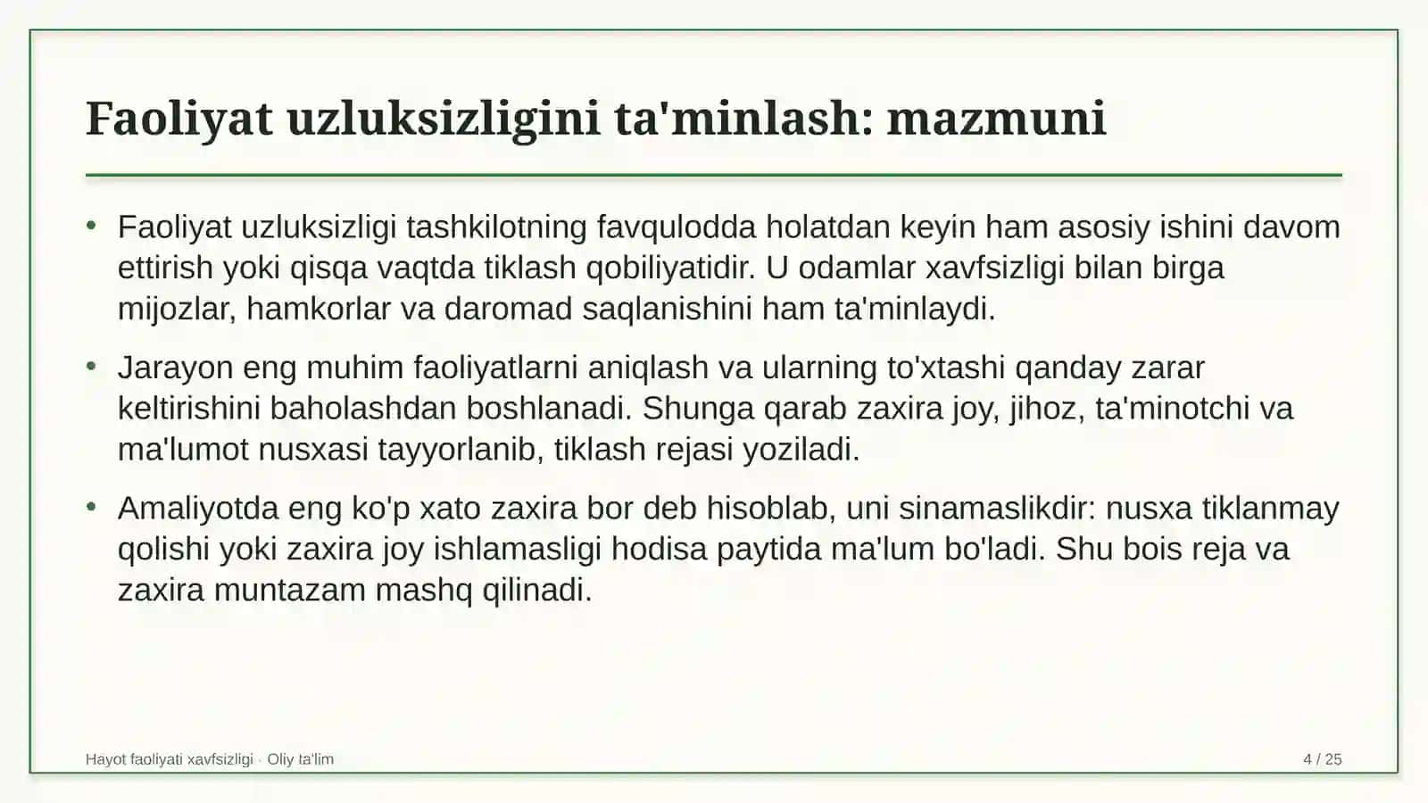 burg'ulash korxonalarida faoliyat uzluksizligini ta'minlash 5665 4
