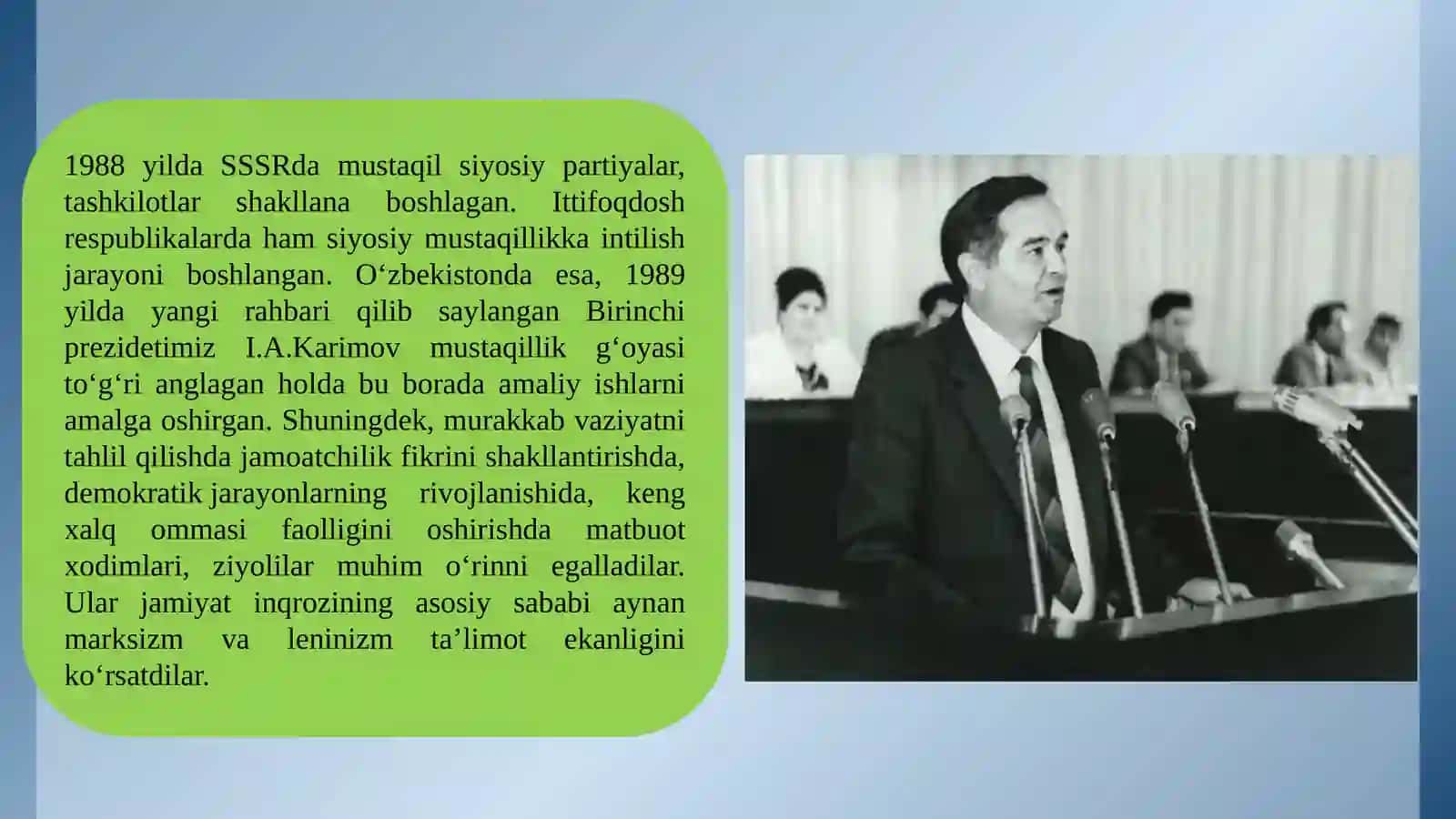 O’zbekistonning ijtimiy-iqtisodiy hayoti 4