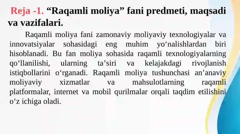 Raqamli moliya 4