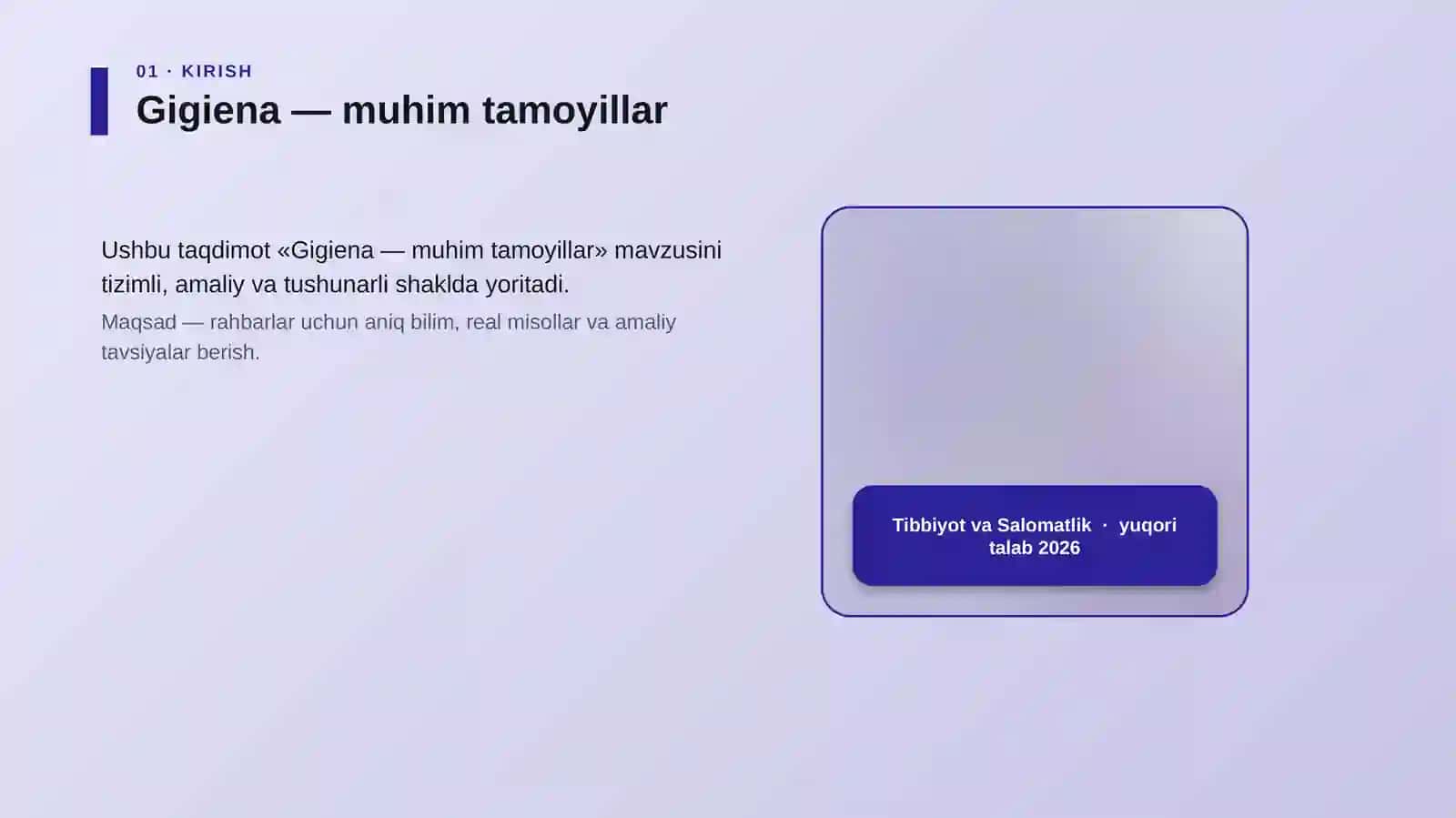 Gigiena — muhim tamoyillar 4