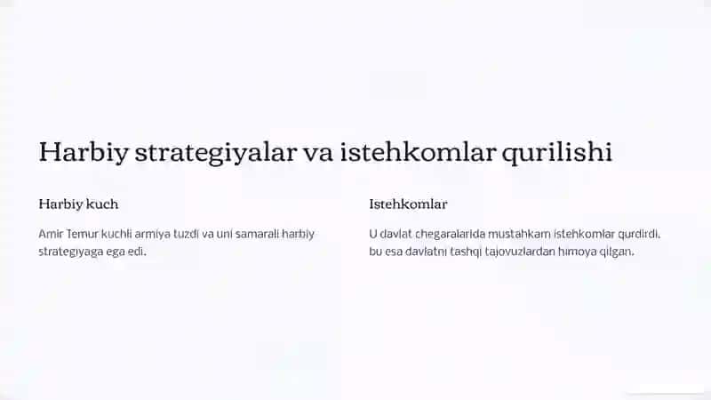 Amir Temurning davlat chegaralarini mustahkamlashi 4