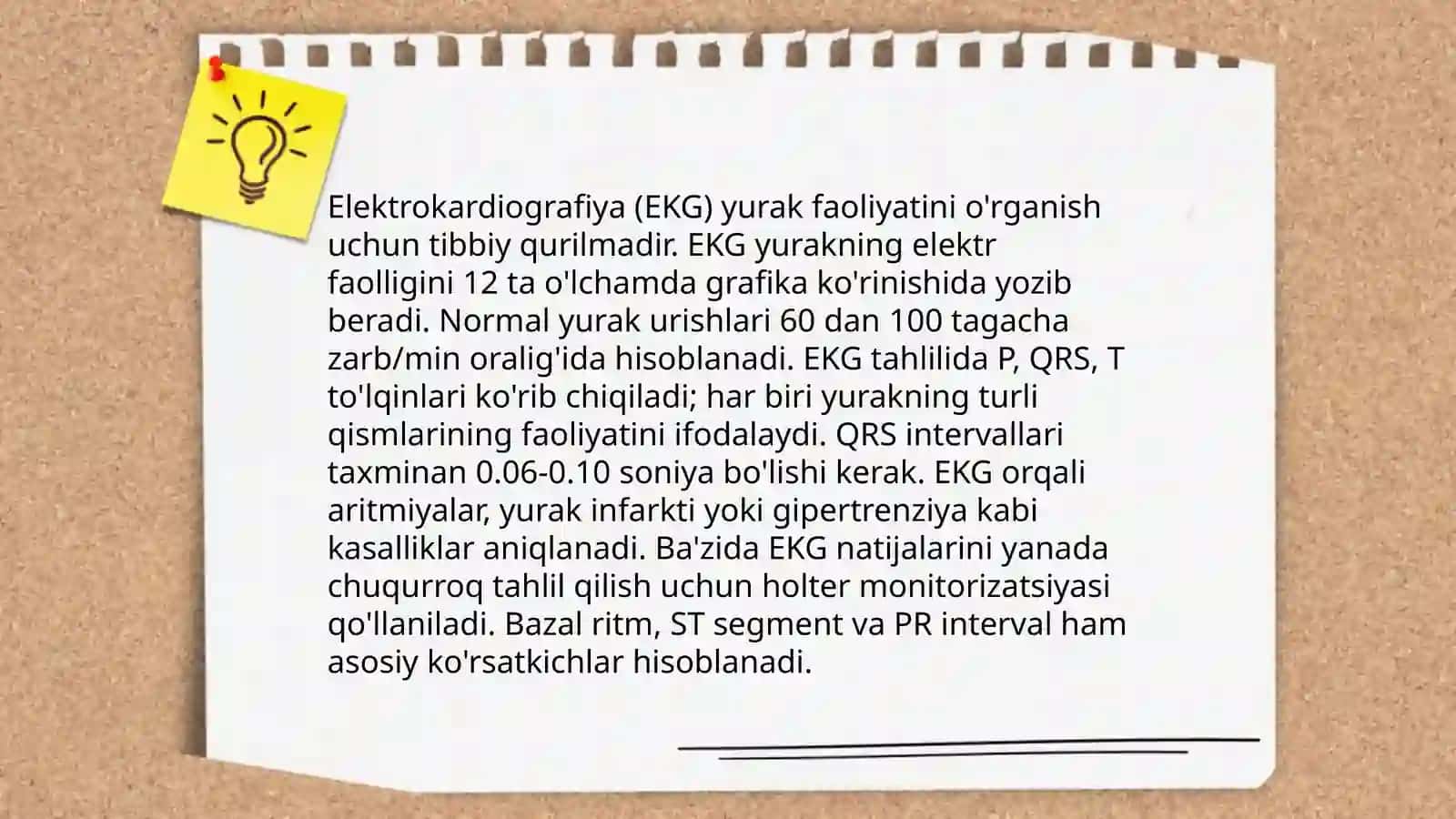 Yurak foaliyatini tekshirish usullari 4