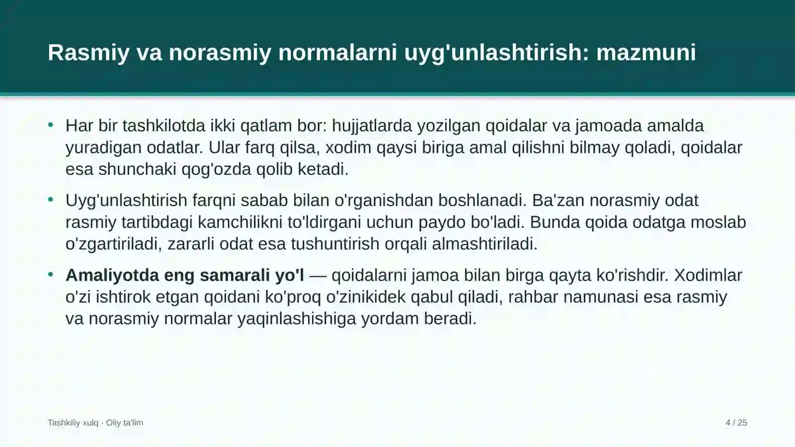 pardozlash materiallari ishlab chiqarishda rasmiy va norasmiy normalarni uyg'unlashtirish 2960 4