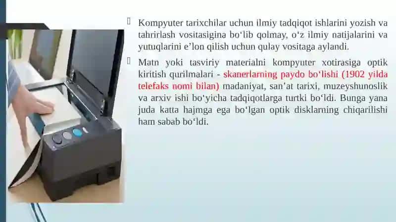 Tarixfanida axborot texnologiyalarning qo‘llanilishi 4