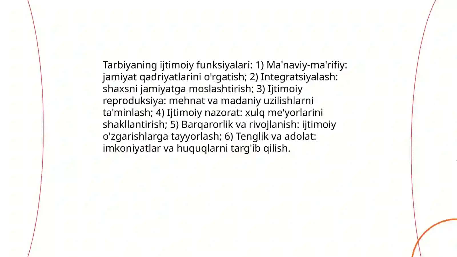 Tarbiya ijtimoiy institut sifatida 4